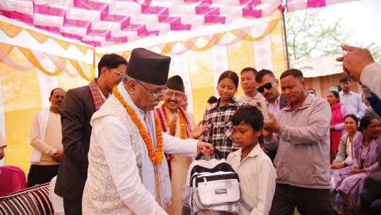 सामाजिक न्याय र समानताका निम्ति निरन्तर लागिरहने अध्यक्ष दाहालको प्रतिबद्धता