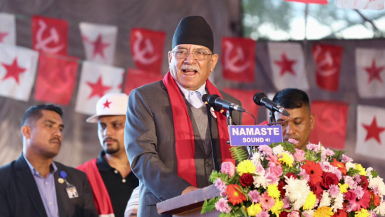 राष्ट्रिय सङ्कट हल गर्न वामपन्थी र देशभक्त शक्ति एक भएका हौँ : संयोजक दाहाल