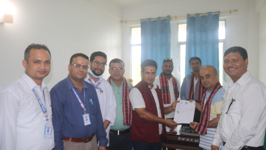 प्रादेशिक आयुर्वेद चिकित्सालयलाई अल्ट्रासाउन्ड प्रदान