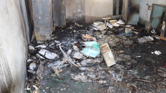 बाजुराको बुढीगंगा नगरपालिकामा आगजनी