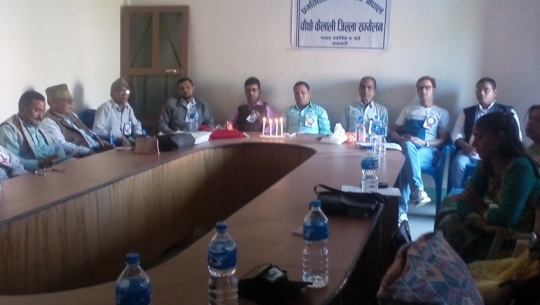 Tilak Bahadur Singh appointed as the President of Advance Writers Association, Kailali