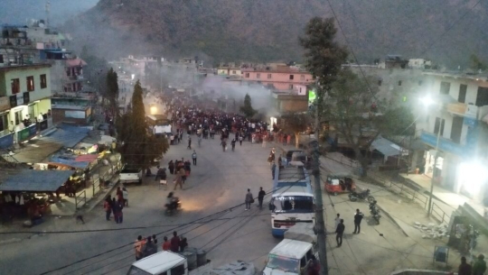 डोटीको एक होटलमा भएको आगलागी आधा घण्टापछि नियन्त्रणमा