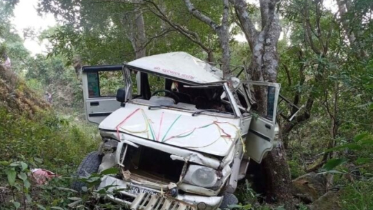 बैतडीमा जिप दुर्घटना