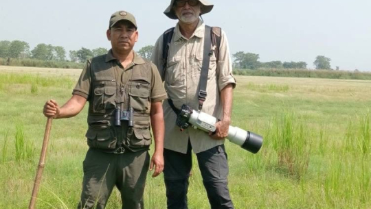 Nature guide Kum Thakur attracts domestic and foreign tourists in Shuklaphanta National Park