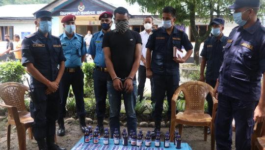 दार्चुलामा लागूऔषधसहित युवक पक्राउ