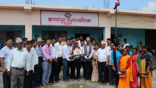 कञ्चनपुरको कृष्णपुर नगरपालिकाद्वारा सेवा सुविधामा १३ करोड खर्च