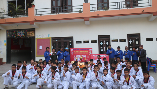 धनगढीको कैलाली मोडेल स्कुलले तेक्वान्दो प्रतियोगिता गर्ने