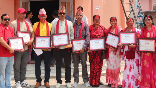 अत्तरियामा खानेपानी संस्थाका नवनिर्वाचित पदाधिकारीको पदस्थापन सम्पन्न
