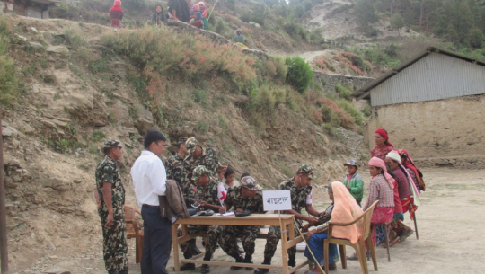 बझाङमा नेपाली सेनाद्धारा निःशुल्क स्वास्थ्य शिविर