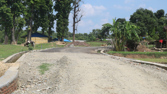 धनगढीमा सडक कलोपत्रेको काम गुणस्तरहीन, उपमहानगर मौन