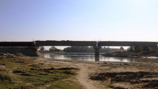 Bridge construction on Dhangadhi–Mohana six-lane road slows due to budget shortage