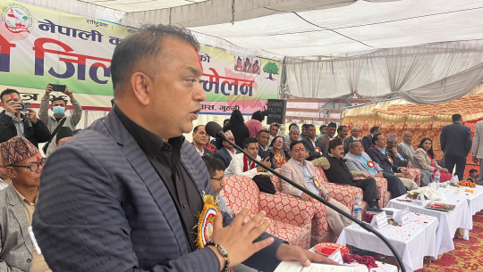 भ्रष्टाचारलाई जरैदेखि सफा गर्नुपर्छ : महामन्त्री थापा