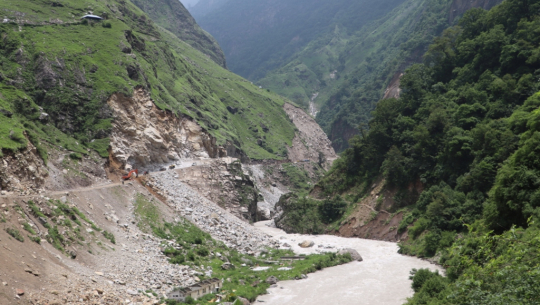 डेढ महिनादेखि दार्चुला–तिङ्कर सडक अवरुद्ध