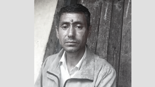 सूर्नया गाउँपालिका–२ का वडा सदस्य स्व. दानबहादुर ऐरी।