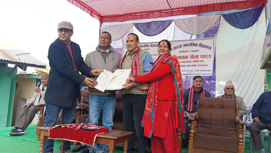 धनगढीको शारदा माविमा ९ छात्रवृत्ति अक्षयकोष स्थापना