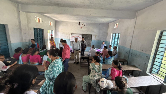 कञ्चनपुरको खल्ला मसेटीमा स्वास्थ्य शिविर सम्पन्न