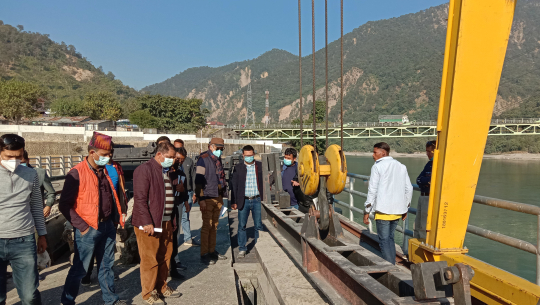 उच्चस्तरीय अनुगमन टोलीद्वारा कैलालीमा विकास आयोजनाको अनुगमन