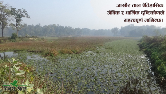 धनगढी जाखौर ताल झन कुरुप कि, सिंगारिँदै ? सफाइमा लगानी बालुवामा पानी