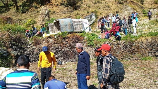 बझाङमा जिप दुर्घटना, ६ जना घाइते