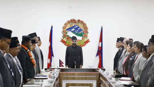 वालेन्द्र शाह नेतृत्वको मन्त्रिपरिषद्मा महिला प्रतिनिधित्व हालसम्मकै उच्च 