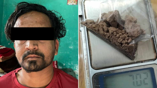 कैलालीमा मलद्वारमा लुकाएको ७ ग्राम खैरो हेरोइनसहित युवक पक्राउ