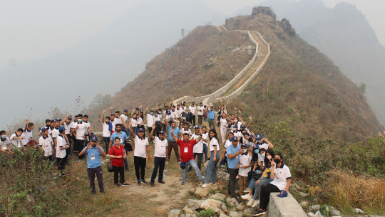 बन्दीपुरको ‘मिनी ग्रेटवाल’ मा आकर्षण