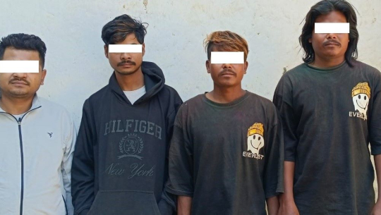 कैलालीमा १७ ग्राम खैरो हेरोइनसहित पाँच जना पक्राउ
