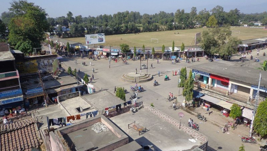 A man breaks both his legs after falling from his room