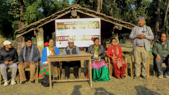 गोदावरी नगरस्तरीय थारू माघ महोत्सव आयोजना हुने