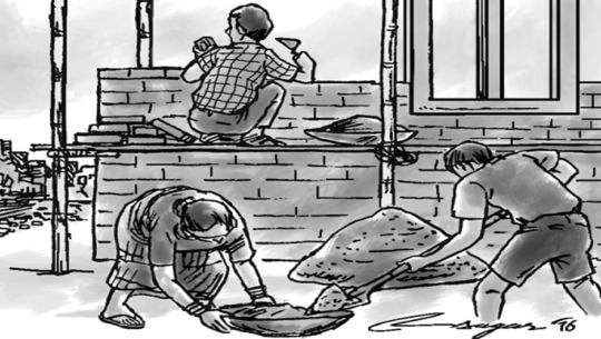 डोटीमा स्वास्थ्यचौकी भवन निर्माण गरेका मजदुरले ज्याला पाएनन्