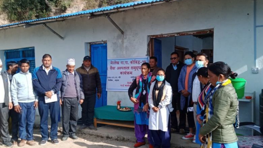 अछामको मेल्लेखमा ५ शैया अस्पतालको उद्घाटन्