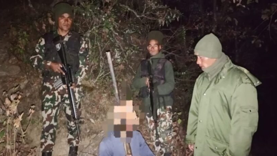 खप्तडमा बन्दुकसहित एक जना पक्राउ