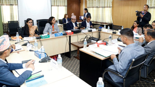 राज्य व्यवस्था समितिद्वारा होल्डिङ सेन्टर अनुगमन गर्ने निर्णय