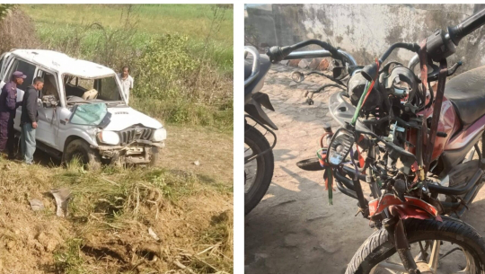 कैलालीमा सडक दुर्घटना, वडा अध्यक्ष पक्राउ