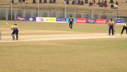 प्रधानमन्त्री कप क्रिकेटमा उपाधिका लागि पुलिस र आर्मीबिच भिडन्त