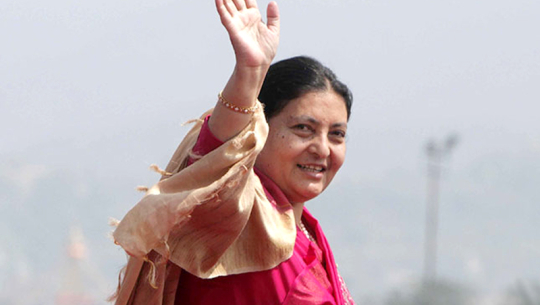 President Bhandari flying to Bangladesh by Nepal Airlines tomorrow