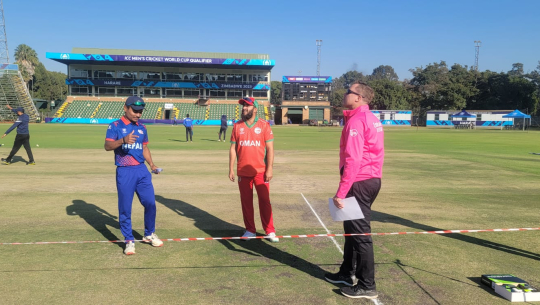 अभ्यास खेलमा ओमानविरुद्ध नेपालको राम्रो सुरुवात