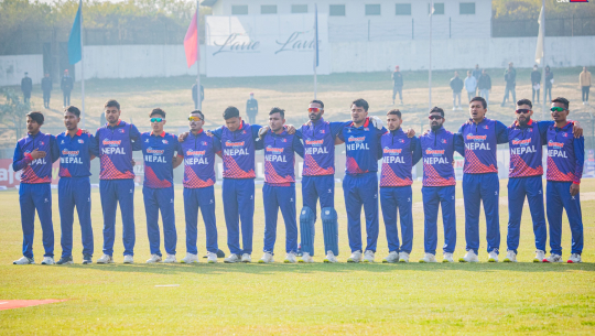 नामिबिया नेपालसँग पराजित