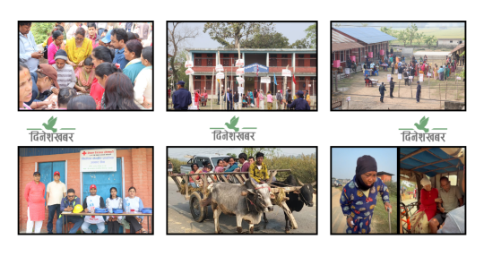 परिवर्तनको आशामा मत हाल्दै जनता 