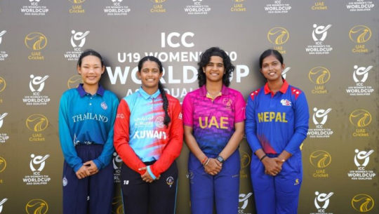 यू–१९ महिला विश्वकप क्रिकेट छनोटमा नेपालले थाइल्यान्डलाई दियो १०३ रनको लक्ष्य