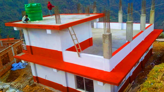 बागलुङमा एक करोडमा वडा कार्यालय भवन निर्माण