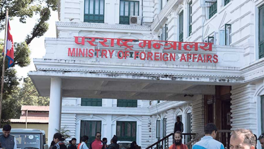 महाकालीमा तटबन्ध नबनाउन भारतलाई सरकारको कुटनीतिक नोट