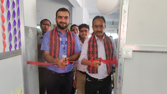 कञ्चनपुरको मालपोत कार्यालयमा मेगा बैंकको एक्सटेन्सन काउन्टर स्थापना