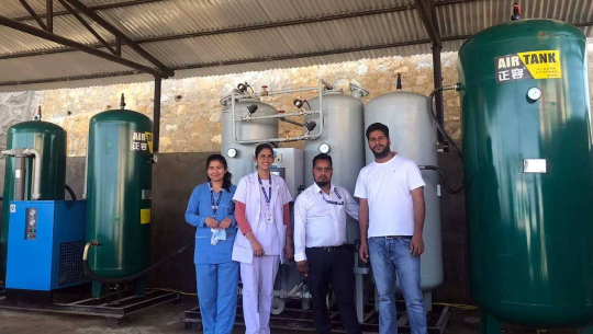 जिल्ला अस्पताल बैतडीमा अक्सिजन प्लान्ट सञ्चालन