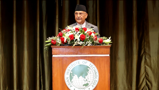 प्रधानमन्त्री ओलीले आज भारतीय प्रधानमन्त्री मोदीसँग भेटवार्ता   