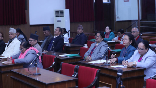 राष्ट्रियसभामा दुई प्रतिवेदन पेस