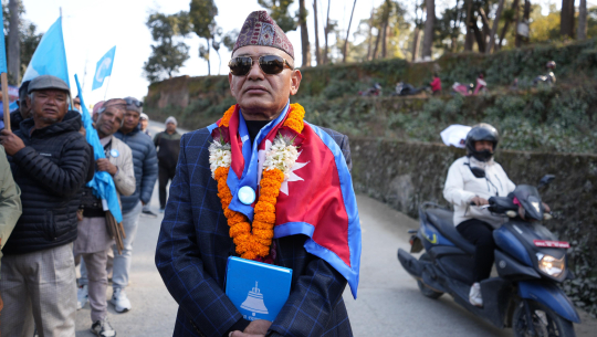  काठमाडौं–३ मा रास्वपाका राजुनाथ पाण्डे विजयी,कुलमान पराजित