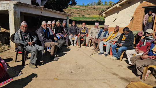 बैतडीमा राप्रपाका उम्मेदवार चन्द घरदैलो अभियानमा सक्रिय