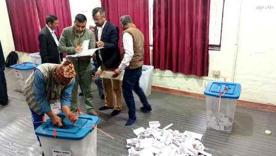 कैलालीको पाँच वटै निर्वाचन क्षेत्रमा रास्वपाको अग्रता