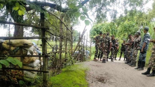 Joint Effort of Armed Forces Successfully Removes Indian SSB Camp from Nepali Territory